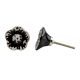 Black Daffodils Ceramic Etched Dresser Knob Online